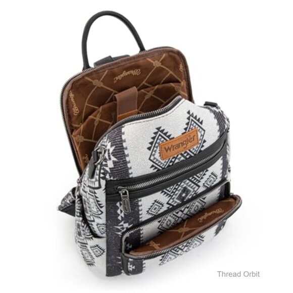 Convertible Backpack Purse Canvas Travel Bag Multi-Pocket Women\'s main image 6